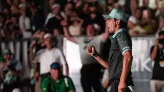 Joaquín Niemann fue el protagonista del LIV Golf Mayakoba