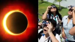 Con motivo del eclipse total de sol que ocurrirá el lunes 8 de abril, algunos estados de la República han decidido suspender las clases