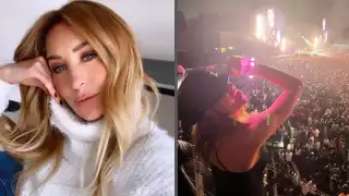 Geraldine Bazán compartió, a través de sus historias de Instagram, algunas canciones que interpretó Coldplay en su primer concierto en la CDMX