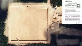 La asociación civil “Salvemos Nizuc” comprobó con imágenes de satélite que la celda existía antes del 13 de diciembre.