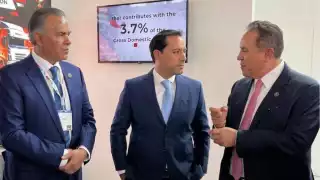 Actualmente, Mauricio Vila se encuentra presente dentro del Hannover Messe 2024 en Alemania