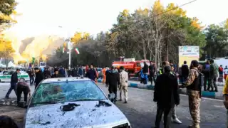 Este jueves el Estado Islámico se reivindicó los atentadois en Irán mientras se celebraba el cuarto aniversario del asesinato del comandante Qasem Soleimaní 
