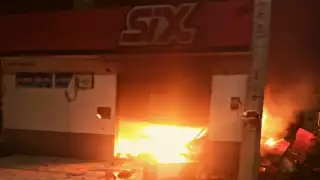 El incendio consumió los productos del Six de Valladolid
