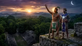 ¿Quiénes fueron Hunahpú e Xbalanqué y cuál fue su obra en el Popol Vuh?