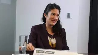 Bertha alcalde Lujan comparece ante los senadores quienes elegirán a la minsitra de la SCJn que sustituirá a Arturo Zaldívar Lelo de Larrea