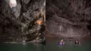 La turista cantó el Ave María a la pareja durante su sesión de fotos