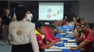 La Coordinación Nacional de Protección Civil capacita en la materia a servidores públicos y ciudadanos