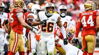 Los 49's de San Francisco perdieron el invicto frente a los Cafés de Cleveland en la Semana 6 de la NFL
