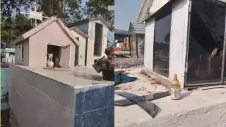 Vecinos denuncian robos en tumbas de un cementerio de Escárcega