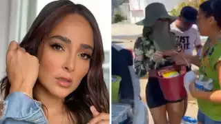 La influencer se mostró triste por lo que se vive en Acapulco tras el huracán