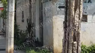 Poste de la CFE con más de 40 años pone en riesgo a vecinos de Chen Pec, en Champotón