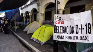 Segob y SEP llaman a la CNTE a retomar diálogo tras protestas en CDMX