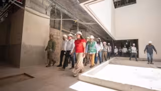 Joaquín Díaz Mena supervisa avances del Hospital General en Ticul; “más salud para los yucatecos”
