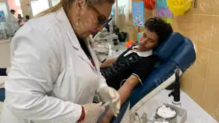 Jóvenes del CBTIS 9 logran casi 200 donaciones en campaña altruista de sangre en Campeche