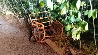 Al lugar se trasladaron paramédicos de la Cruz Roja para atender a los heridos