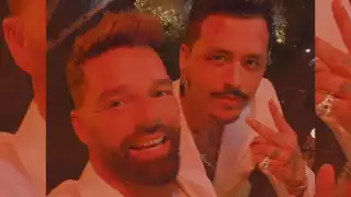 Nodal acaba de celebrar el ser papá y Ricky el estar nominado a los Grammy Latinos. Foto: Especial