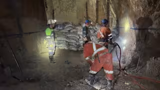 Rescate en mina de Sinaloa: avanzan obras clave para llegar a mineros atrapados