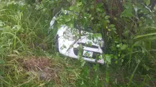 Pese a lo aparatoso del accidente no se reportan lesionados