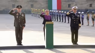 Presidenta Claudia Sheinbaum encabeza homenaje a víctimas de los sismos de 1985 y 2017