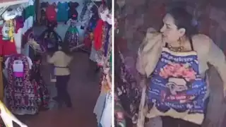 No es la primera vez que la mujer ataca a una abuelita