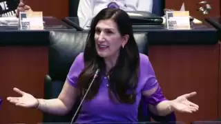 Kenia López Rabadán, Jefa de la Oficina de la precandidata presidencial Xóchitl Gálvez, rechazó que haya maltrató de la aspirante hacia Silvano Aureoles