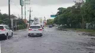 Gran parte de las inundaciones se dieron por parte de la basura acumulada en las alcantarillas