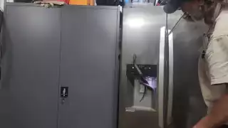 La mujer quedó con un gran susto y asombro