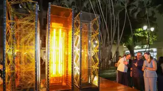El arte lumínico se apodera de las calles de Mérida con Filux Solo la Luz