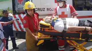El hombre salió a calentar el motor y no se dio cuenta que tenía velocidades