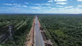 Este es el tramo principal de la vía Chac Mool en Cancún