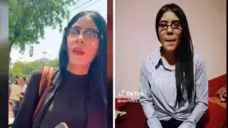 La mujer ofreció disculpas en su cuenta de TikTok