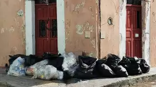 Los empresarios aseguran que el camión de basura no pasa a la hora estipulada