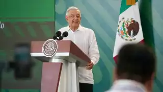 La conferencia que solicitó el INE sea retirada de las redes sociales abordó temas de migración, programas sociales y la reconstrucción de un albergue