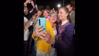 Así fue despedida la presidenta Sheinbaum en el AICM y el recibimiento que tuvo al llegar a Barcelona para participar en la Cumbre por la Democracia