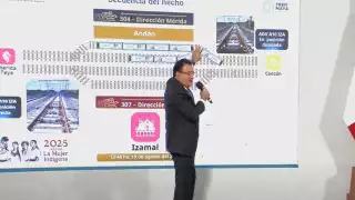 “Eso no debería haber pasado”: Director del Tren Maya informa sobre el descarrilamiento en la Estación Izamal