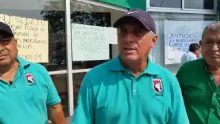 El representante sindical precisó que en el caso de la comitiva que tomó las instalaciones del RAN en el estado