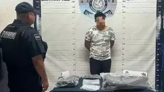 El joven fue detenido mientras intentaba darse a la fuga