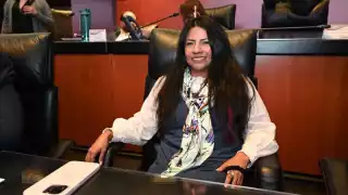 Indira Kempis, asegura que Movimiento Ciudadano le cerró el paso en contienda por la candidatura presidencial para 2024.