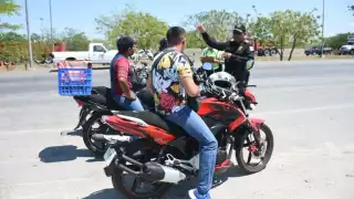 Transitar sobre los puentes de Mérida en moto puede causar accidentes