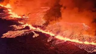 Islandia se ha declarado en estado de emergencia tras la erupción del volcán