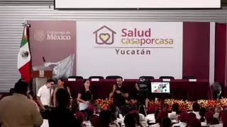 Joaquín Díaz Mena encabeza el inicio del programa Salud Casa por Casa en Yucatán 