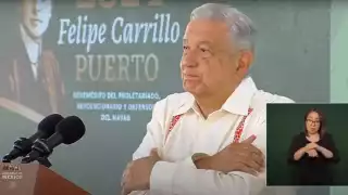 AMLO le deseó pronta recuperación a Don Mario Renato Menéndez, fundador de Por Esto!