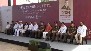 Mauricio Vila acompaña a AMLO en Motul