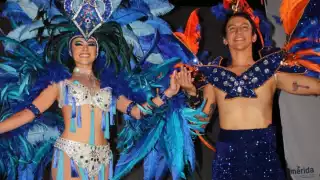 Josseline Valdez Ortega y Adrian Alfonso Arceo Diaz son los Reyes del Carnaval de Mérida 2024