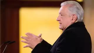 Andrés Manuel López Obrador encabeza este martes 13 de febrero, la conferencia mañanera desde Palacio Nacional