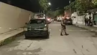 Autoridades de Seguridad Pública se presentaron de inmediato y con apoyo del Ejército mexicano