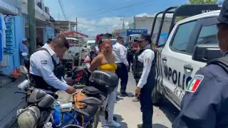 La mujer fue detenida y trasladada a la cárcel municipal