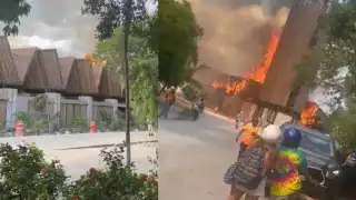 Museo jaguar se quema