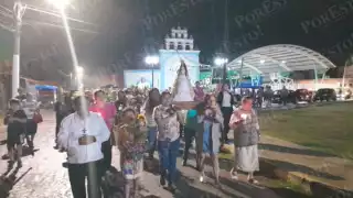 Calkiní honra a la Virgen de la Concepción con misa, procesión y festival pese al Frente Frío 19