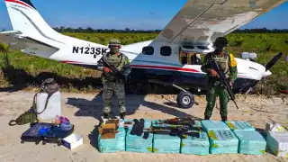 Se tuvieron diversas aeronaves decomisadas, así como el descubrimiento de pistas clandestinas en Campeche